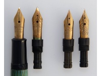 Manifold nibs (2x model 400, 2 x model 140)