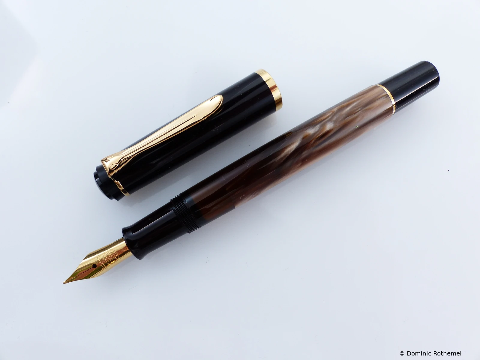 Pelikan M200 Brown-marbled
