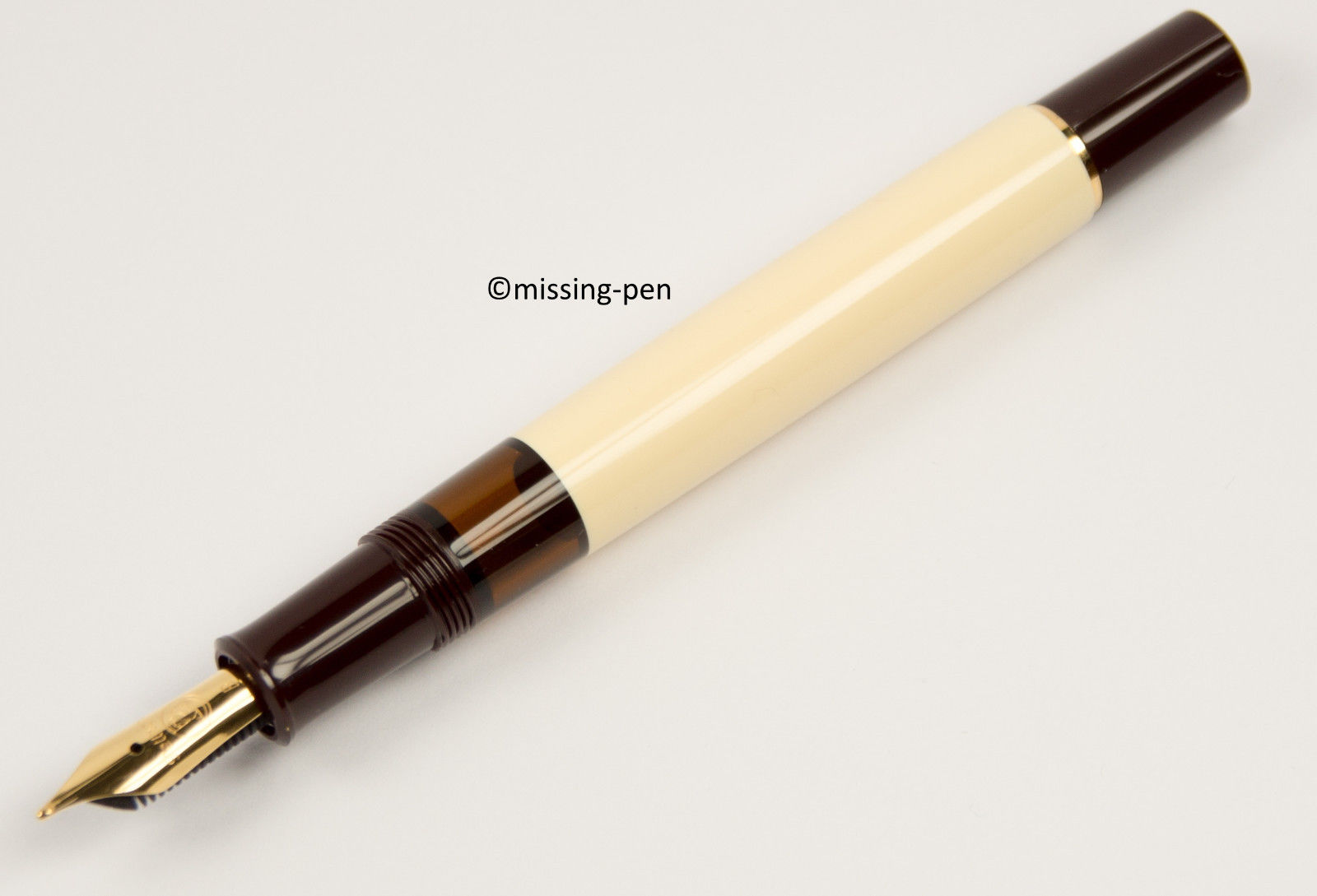 Pelican Fountain Pen Special product Classic M200 Cafe cream Extra fine letter 
