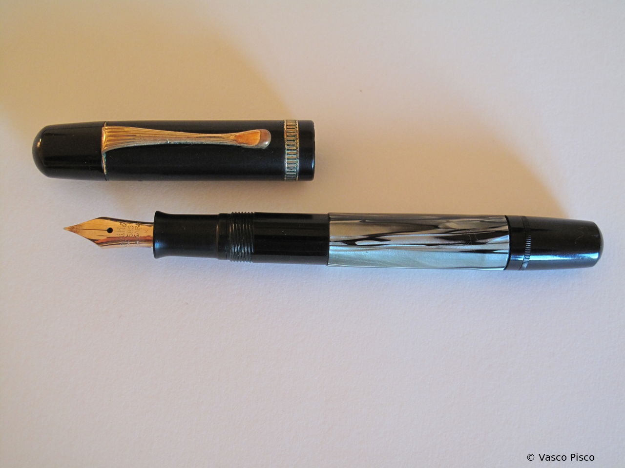 Pelikan 100N Grey-marbled
