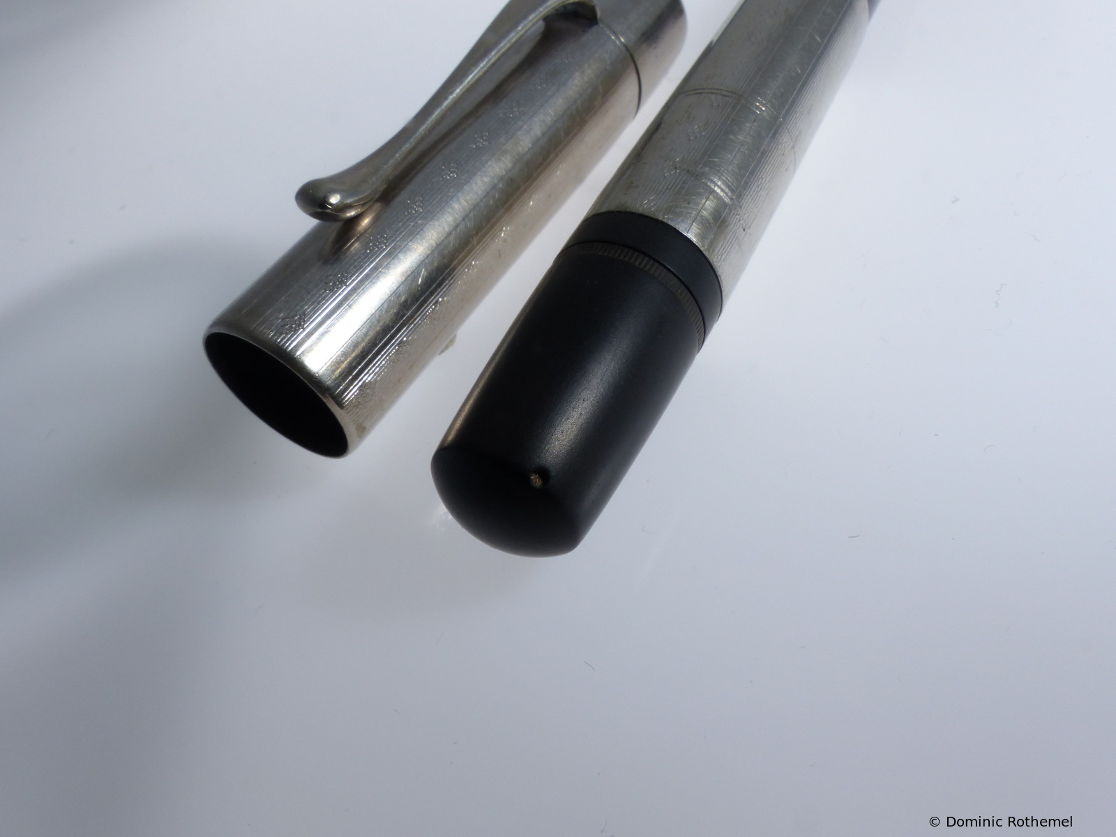 Pelikan 101N White gold doublé 
