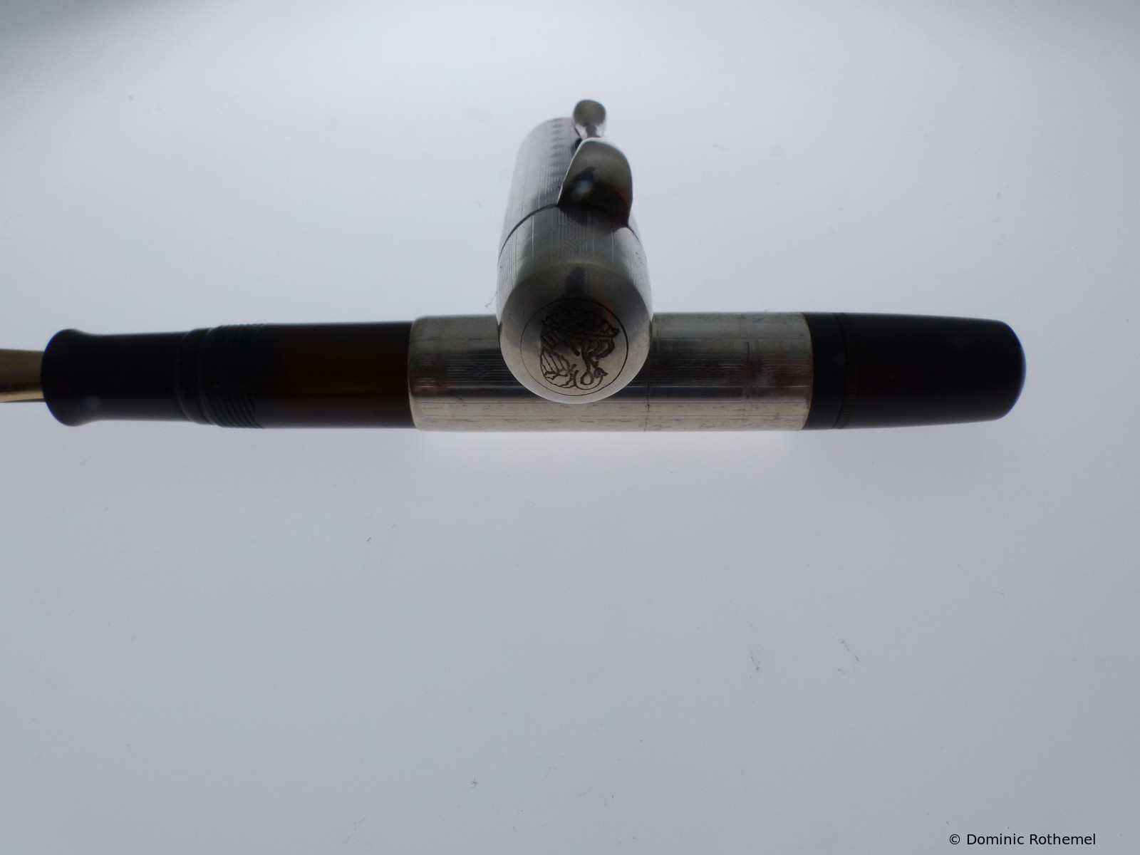 Pelikan 101N White gold doublé 
