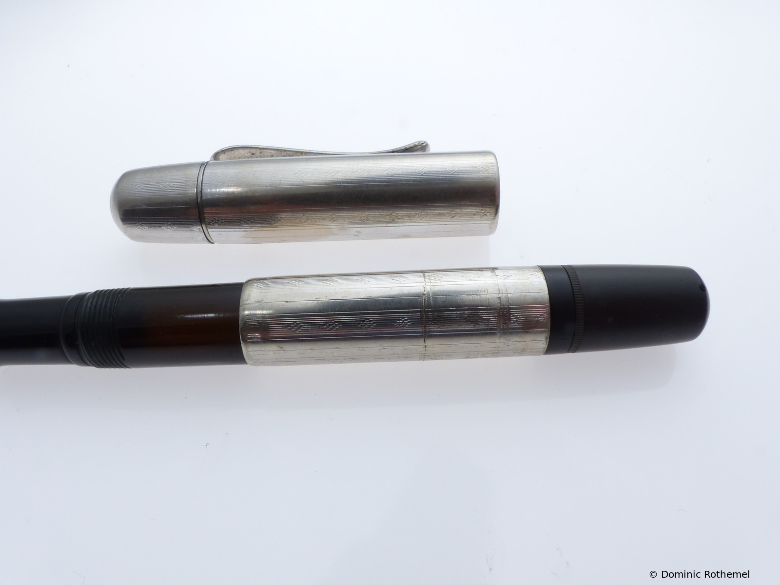 Pelikan 101N White gold doublé 

