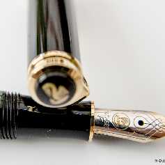 Pelikan M300 Grün-Gestreift
