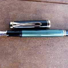 Pelikan M300 Green-striped
