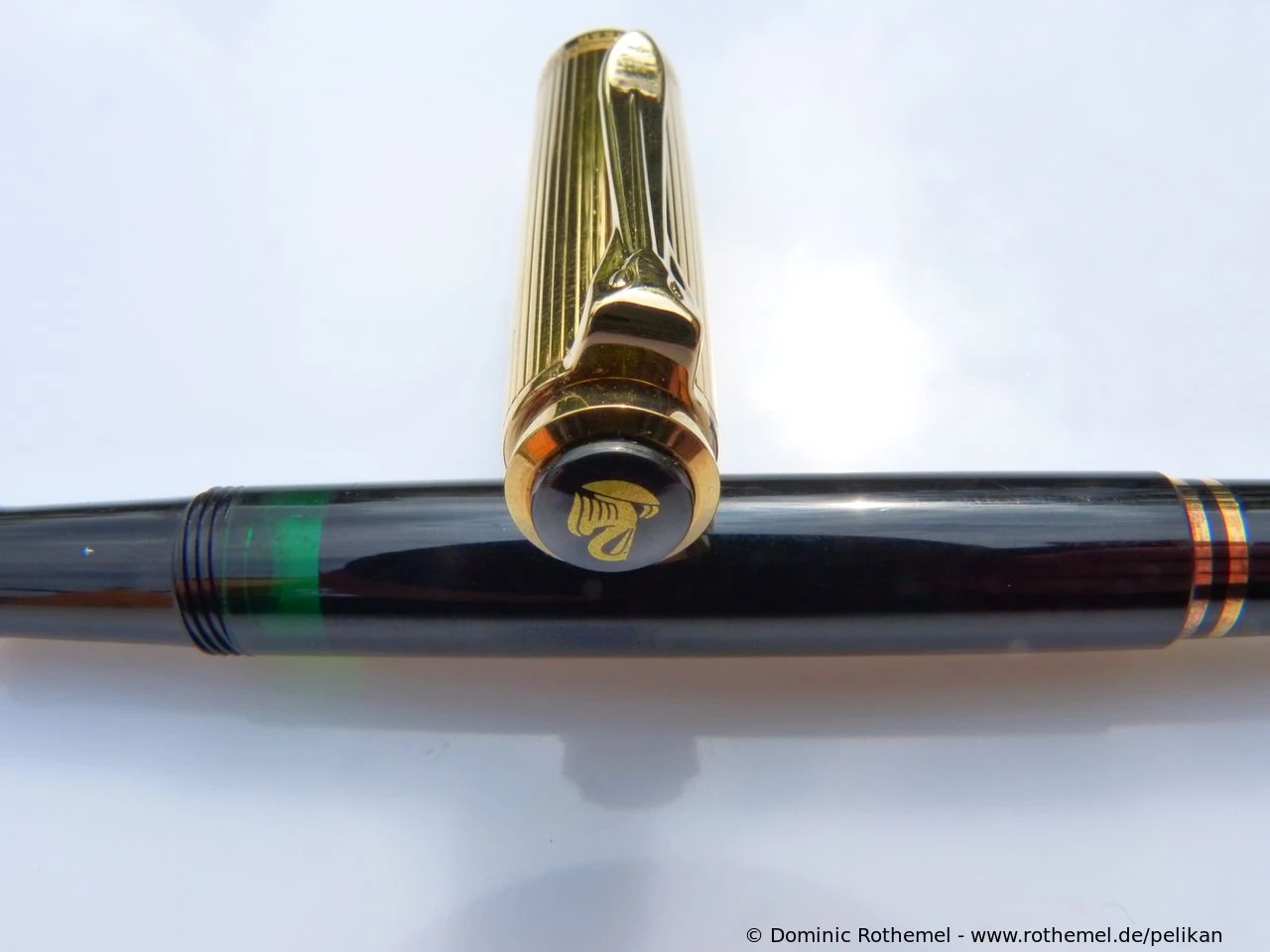 Pelikan M350 Black/Vermeil
