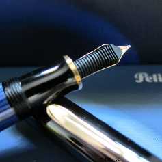 Pelikan M600 Blau-Gestreift
