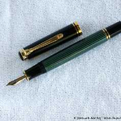 Pelikan M600 Grün-Gestreift
