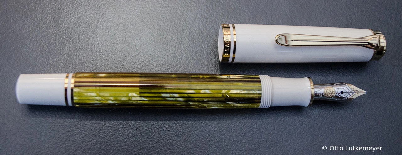 Pelikan M600 Light tortoise-striped
