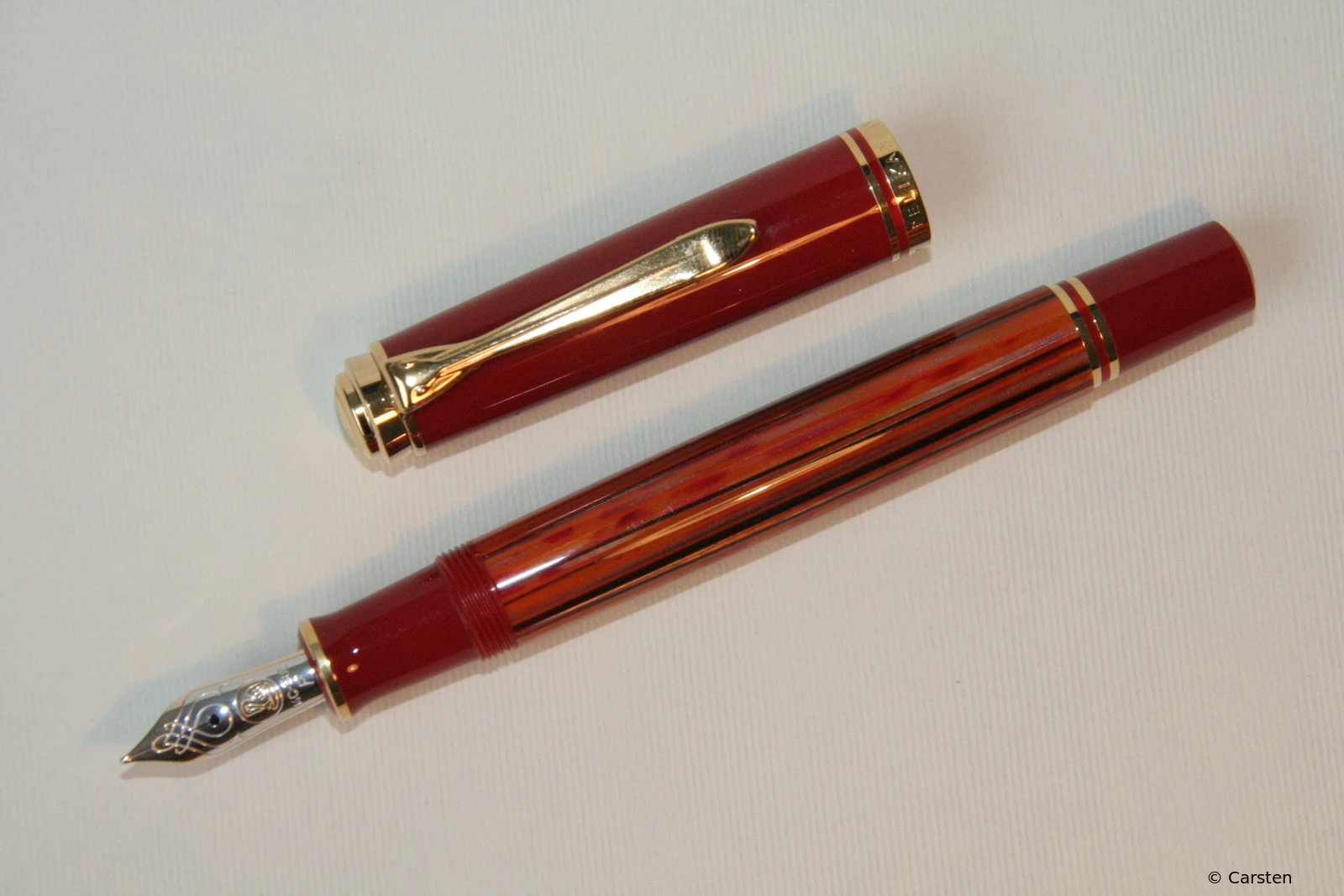Pelikan M600 Tortoiseshell-Red
