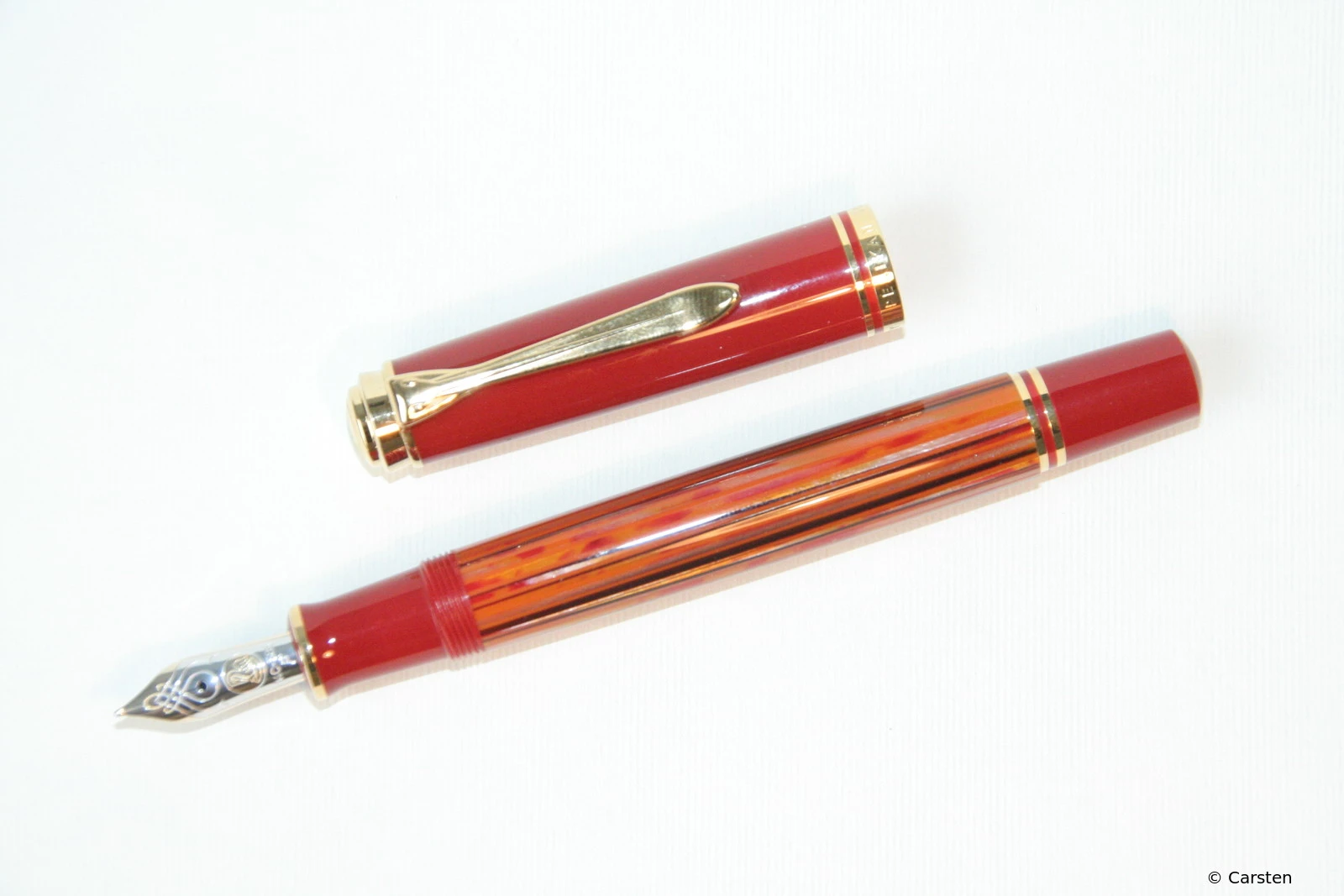 Pelikan M600 Tortoiseshell-Red
