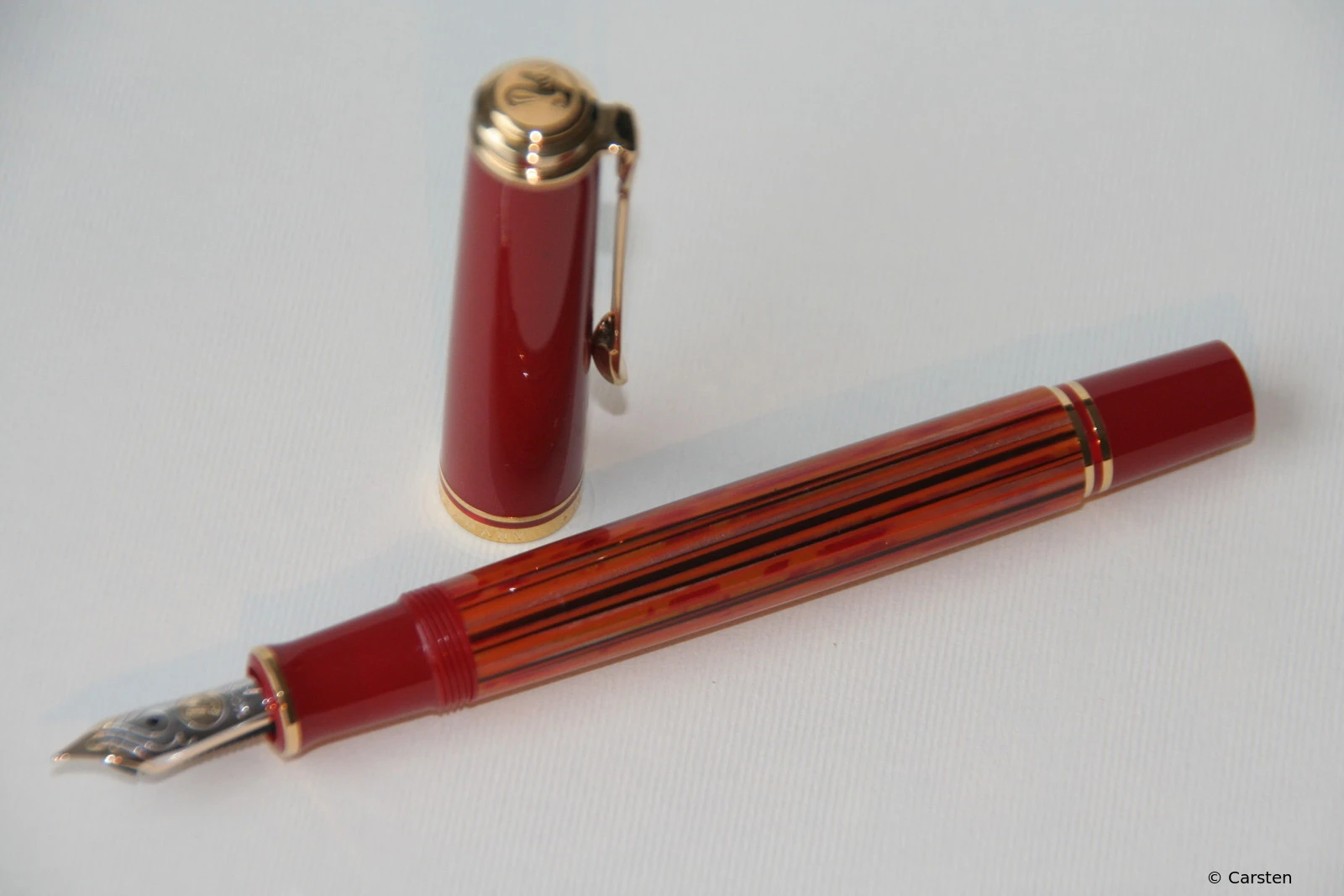 Pelikan M600 Tortoiseshell-Red
