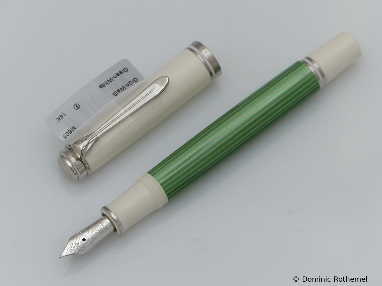 Pelikan M605 Green-White
