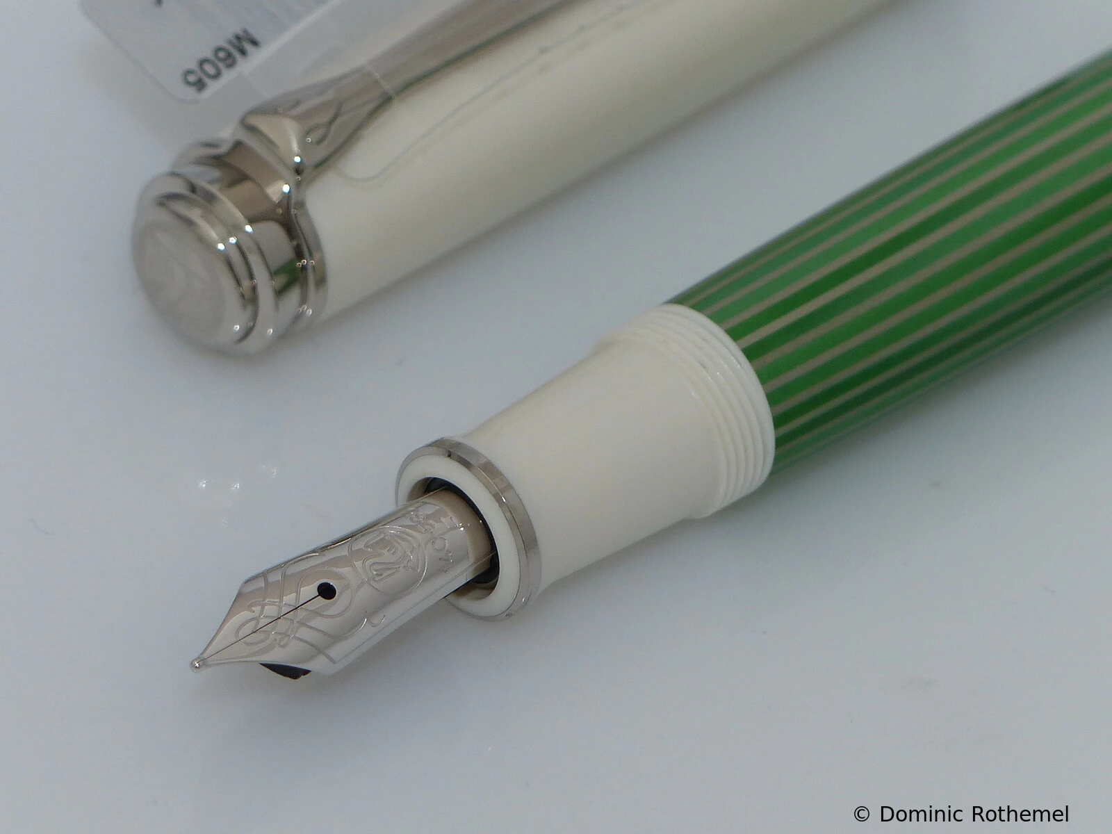 Pelikan M605 Green-White
