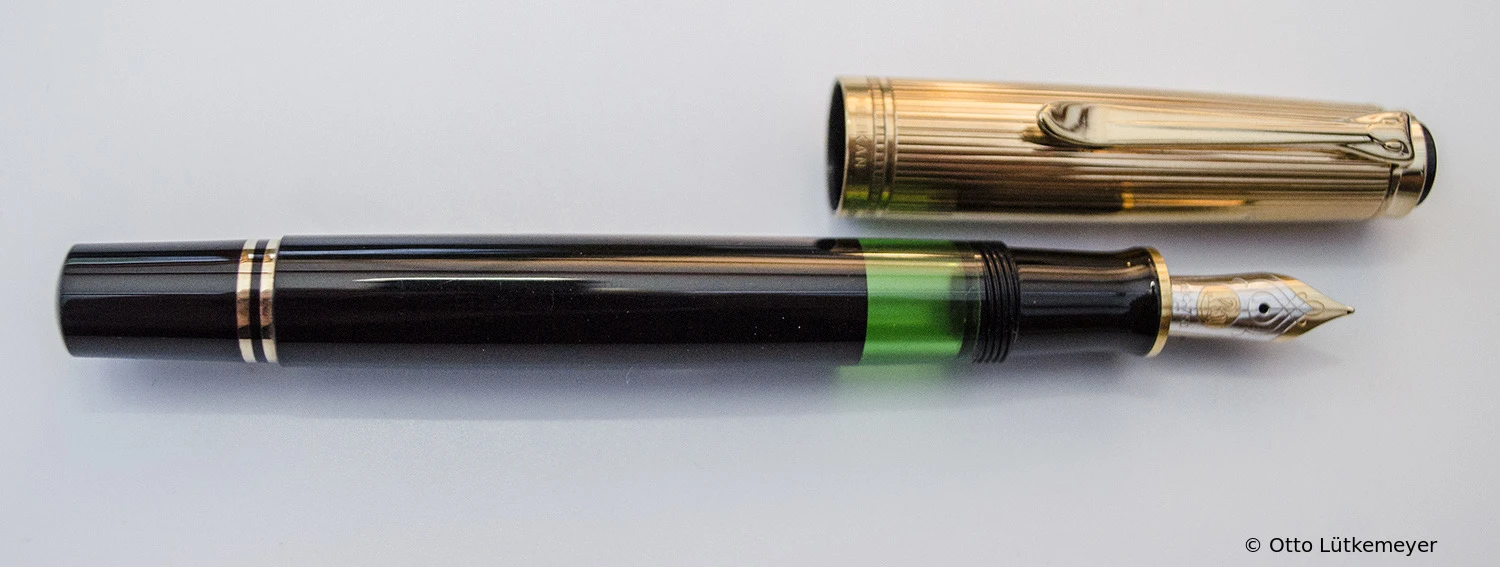 Pelikan M650 Black/Vermeil
