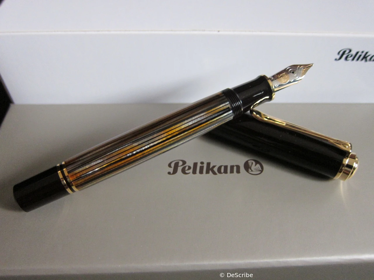 Pelikan M800 Tortoise brown-striped
