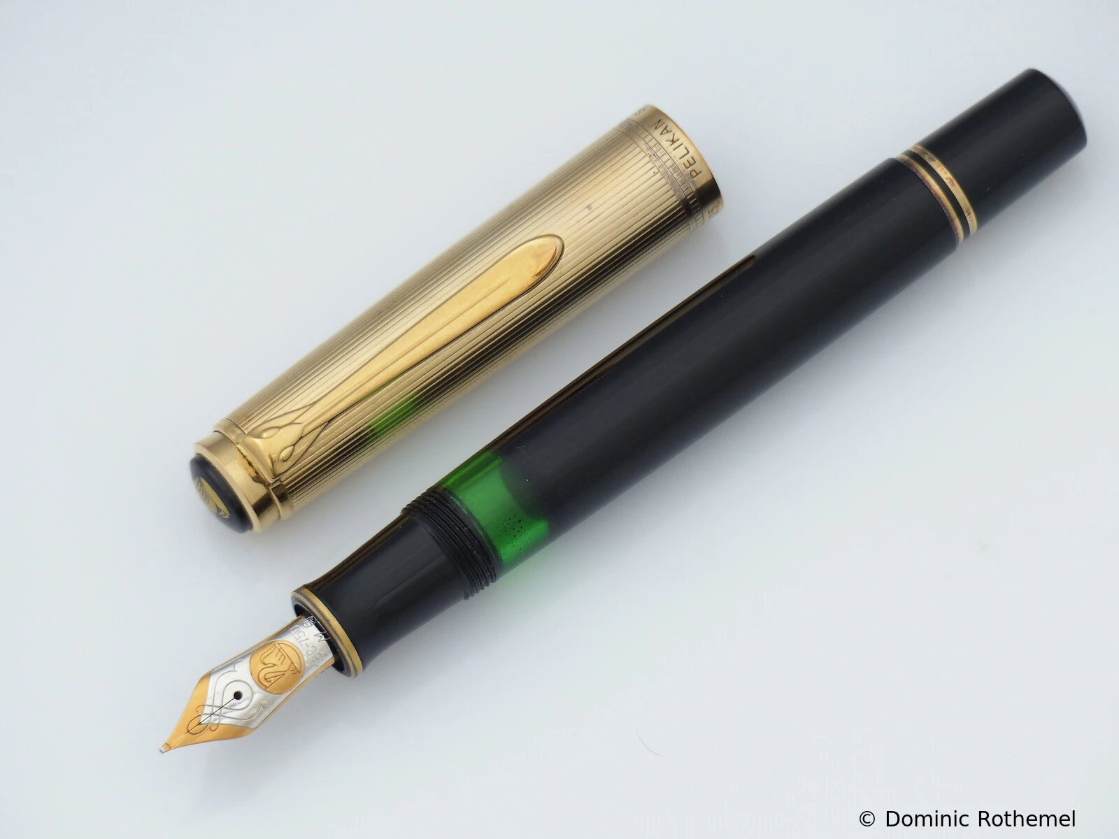Pelikan M850 Schwarz/Vermeil
