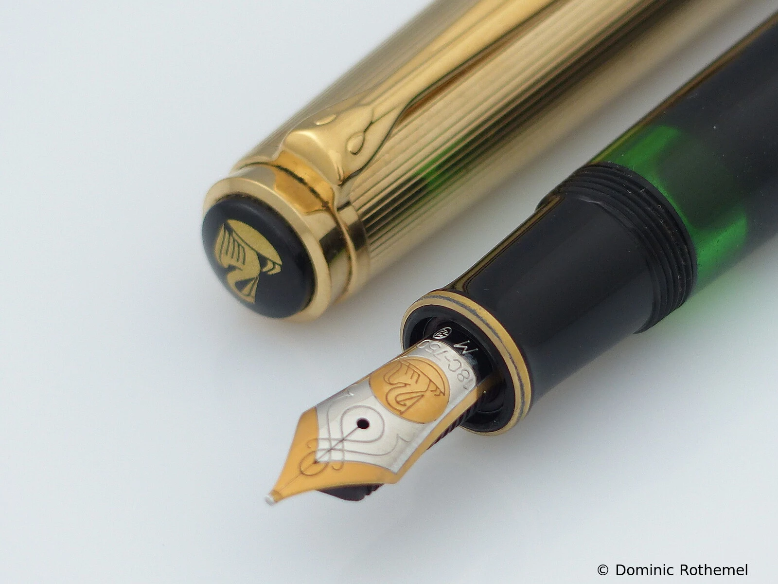 Pelikan M850 Schwarz/Vermeil
