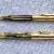 Pelikan 500 Plain tort.-striped - Gold double

