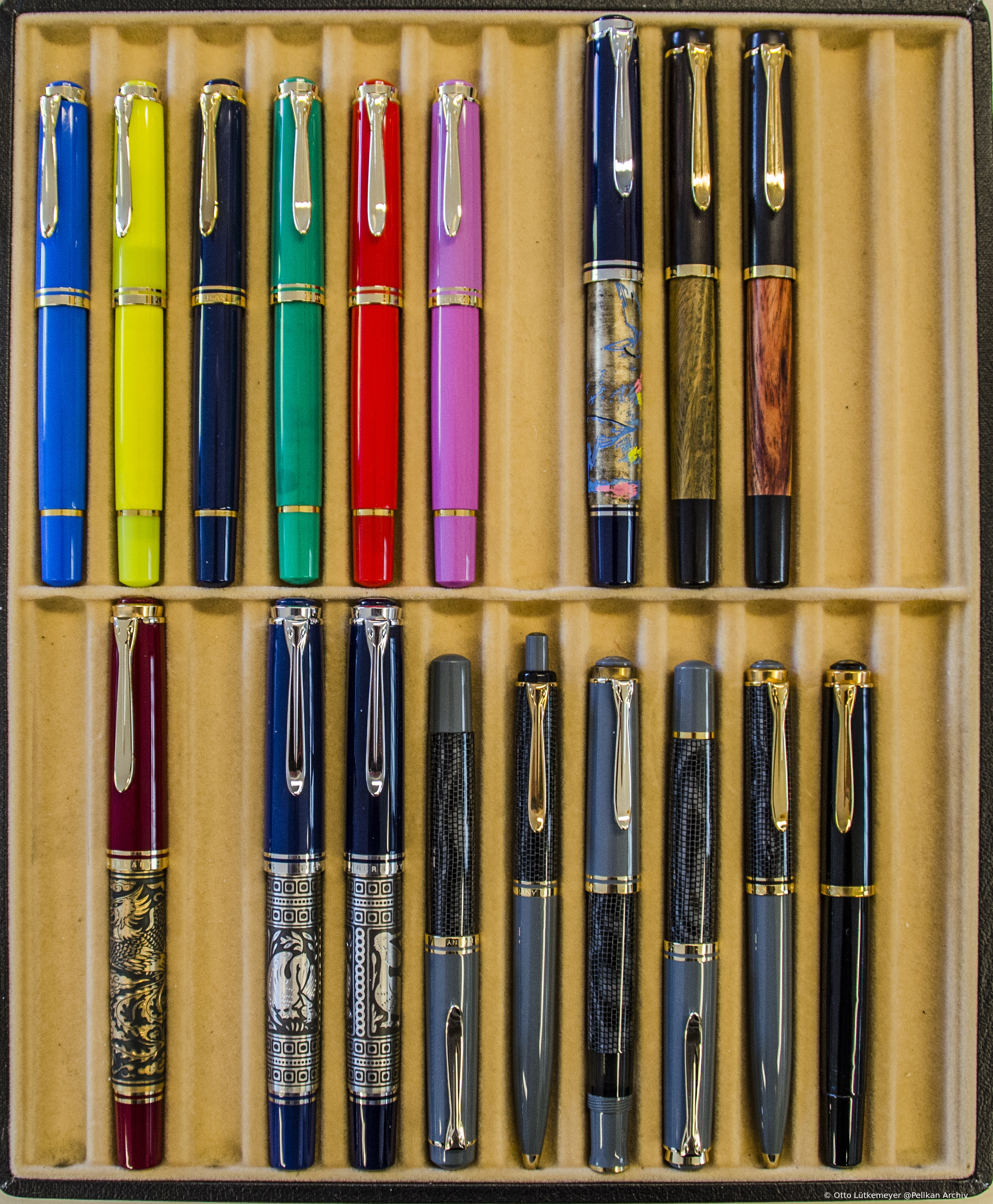 Pelikan Prototypen im Archiv